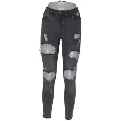 Jeans (Grå) fra Queen Hearts Bomuld, Elastan, Polyester