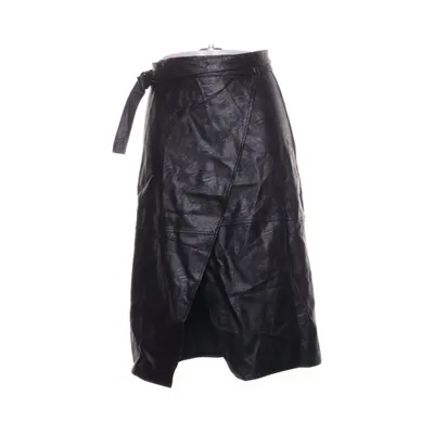 Jupe portefeuille (Noir) de Mimosa Élasthane, Polyester