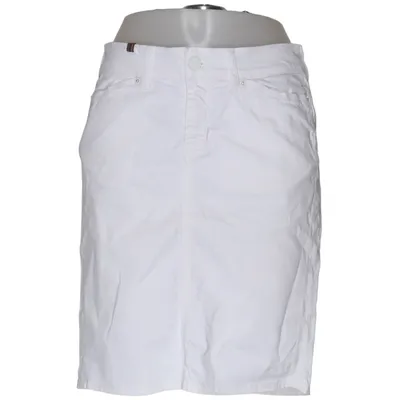 Jupe en jean (Blanc) de Notify Coton, Élasthane