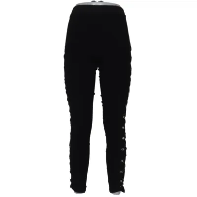 Pantalon (Noir) de Gothicana by EMP Coton, Élasthane