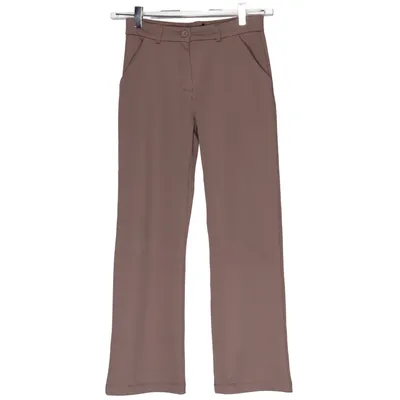 Jakkesætsbukser (Beige) fra Lager 157 Elastan, Polyester