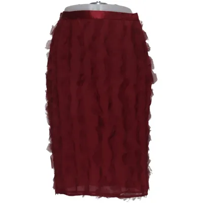 Kjol (Röd) från Episode Polyester, Silke