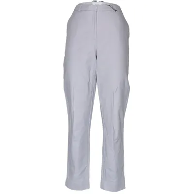 Pantalon de costume (Gris) de Long Tall Sally Coton, Élasthane, Polyester