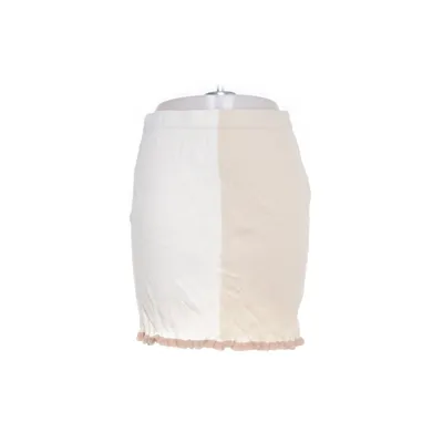 Rok (Beige, Wit) van Romee Strijd x NA-KD Polyamide, Viscose