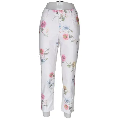 Broek (Wit, Meerkleurig) van Atelier Gardeur Katoen, Elastaan, Polyester