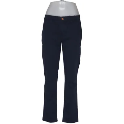 Chinos (Blauw) van Massimo Dutti Katoen, Elastaan