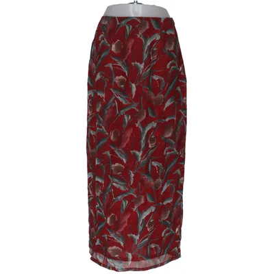 Jupe longue (Rouge, Multicolore) de Claudia Sträter Viscose