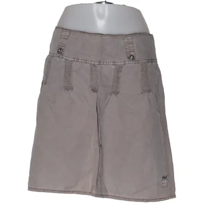 Skirt (Beige) from Soccx Cotton, Linen