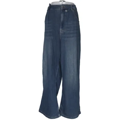 Jeans (Blå) fra Tomorrow Elastan, Genanvendt bomuld, Genanvendt polyester, Viscose