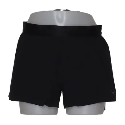 Sports shorts (Black) from Hoka Elastane, Recycled polyester