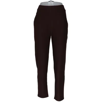 Pantalon de costume (Marron) de Yu & Me Coton, Élasthane, Polyester