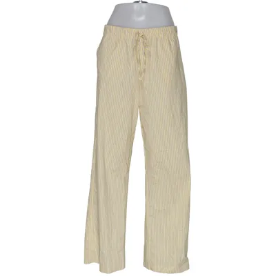 Pajama pants (Yellow, White) from Zara Cotton, Polyester