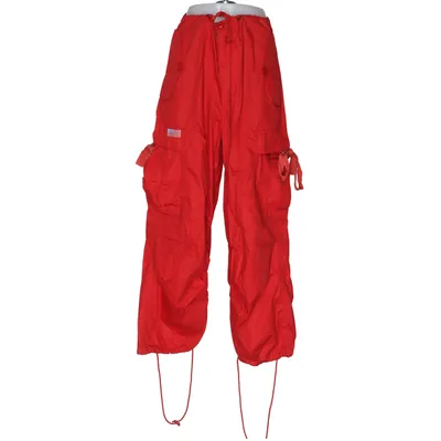 Pantalon cargo (Rouge) de Ufo Coton, Polyester