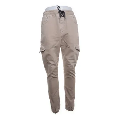 Cargo broek (Beige) van Zara Man Katoen, Elastaan, Polyester