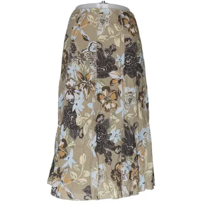 Kjol (Beige, Flerfärgad) från Hirsch Bomull, Metallfiber