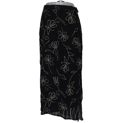 Jupe longue (Noir, Beige) de Choise by Danwear Polyamide, Viscose