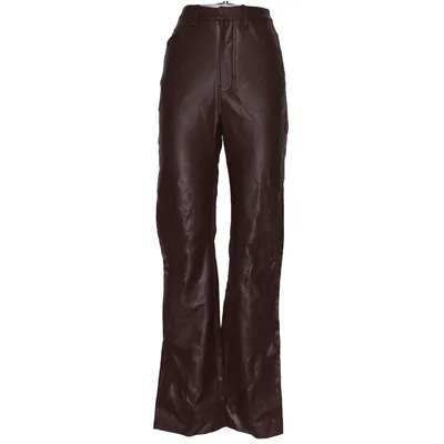 Broek (Bruin) van House of CB Katoen, Elastaan, Polyester, Polyurethaan