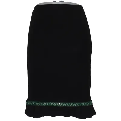 Rok (Zwart, Groen) van Progress Elastaan, Polyester