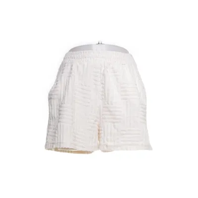 Shorts (White) from NA-KD Cotton, Polyester