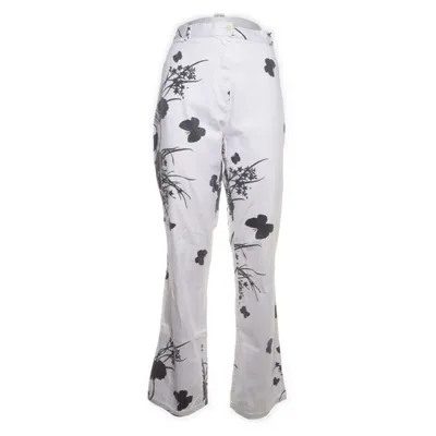 Jeans (Vit, Svart) från Cero Bomull, Elastan