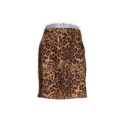 Kjol (Brun, Svart) från Bik Bok Elastan, Återvunnen polyester