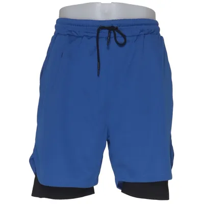 Trainingsshorts (Blauw, Zwart) van Yidarton Elastaan, Polyester