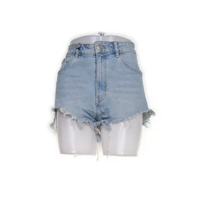 Jeansshorts (Blå) från Zara Bomull, Elastan