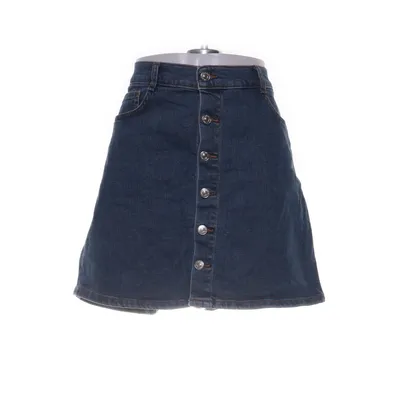 Jeanskjol (Blå) från Mango Denim Bomull, Elastan