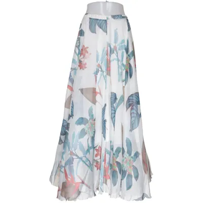 Maxi skirt (White, Multicolored) from Chicwish