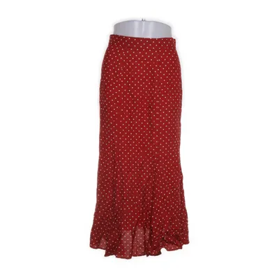 Skirt (Red, White) from Jennifer Collection Viscose