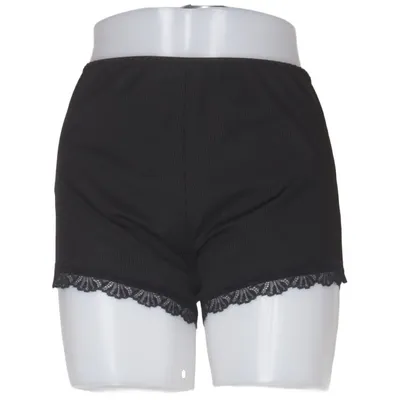 Pajama shorts (Black) from Romwe Elastane, Polyester