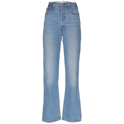 Jeans (Ribcage Straight) från Levi's Premium Bomull, Elastan