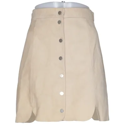 Lædernederdel (Beige) fra & Other Stories Ruskind