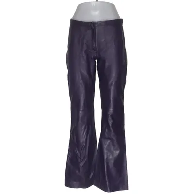 Læderbukser (Lilla) fra Impuls Læder, Polyester