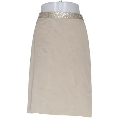 Kjol (Beige) från Turnover Acetat, Polyester