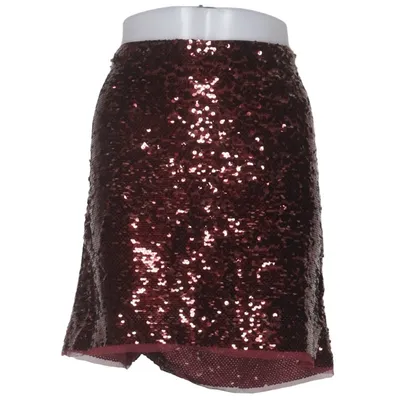 Kjol (Röd) från H&M Polyester, Elastan