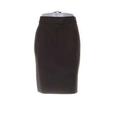 Jupe crayon (Marron) de Windsor Polyamide, Laine, Viscose