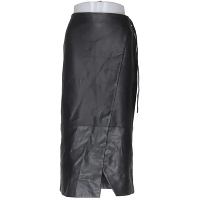 Maxi rok (Zwart) van Zign Polyurethaan, Gerecycled polyester