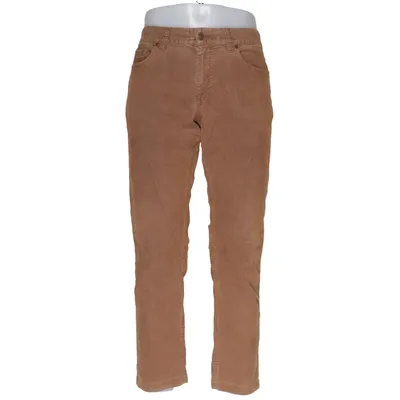 Corduroy broek (Bruin) van Alberto Katoen, Elastaan, Polyester
