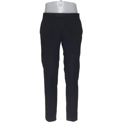 Kostuumbroek (Zwart) van Pour Homme Elastaan, Polyester, Wol