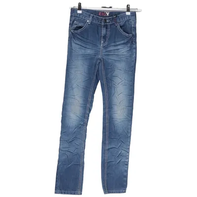 Jeans (Blue) from Knox Cotton, Polyester