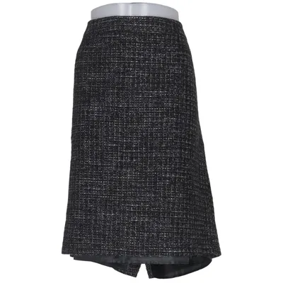 Skirt (Gray, White) from Naber Damenmoden Cotton, Elastane, Polyamide