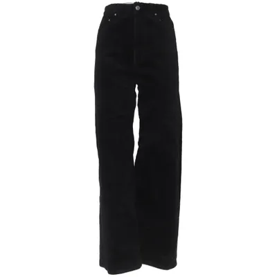 Fløjlsbukser (Sort) fra Weekday Bomuld, Elastan, Polyester
