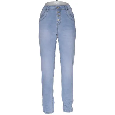 Jean (Bleu) de Karostar Coton, Élasthane, Polyester