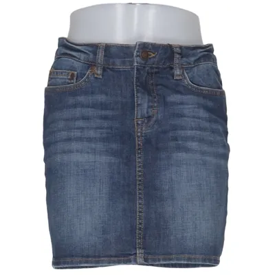 Jupe en jean (Bleu) de L.O.G.G by H&M Coton, Élasthane