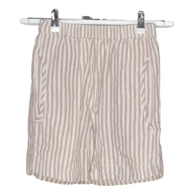 Shorts (Beige, White) from Garbo & Friends Cotton