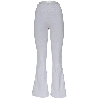 Pants (Gray) from Bershka Cotton, Elastane, Polyester