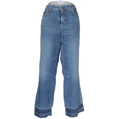 Jeans (Blå) fra Cambio Bomuld, Elastan