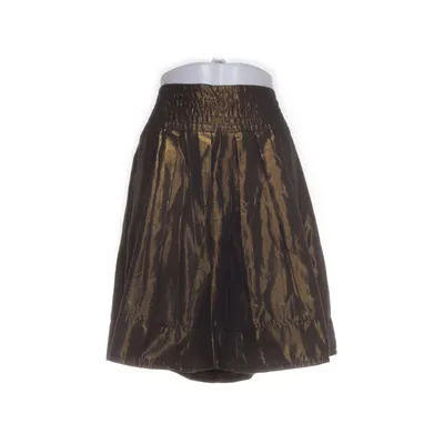 Jupe (Or, Noir) de Indiska Coton, Polyester, Viscose