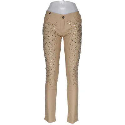 Pantalon (Beige) de Koucla Coton, Élasthane, Polyester